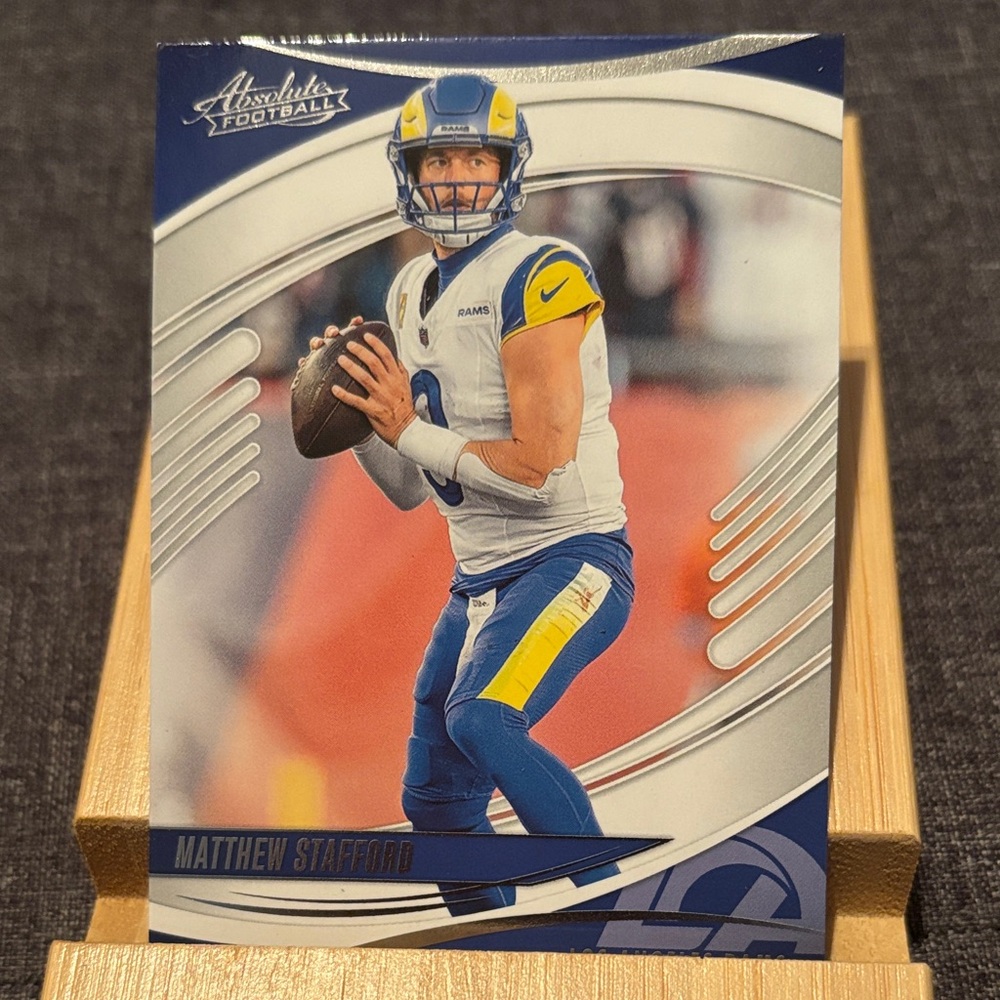 Matthew Stafford Absolute Football Trading Card